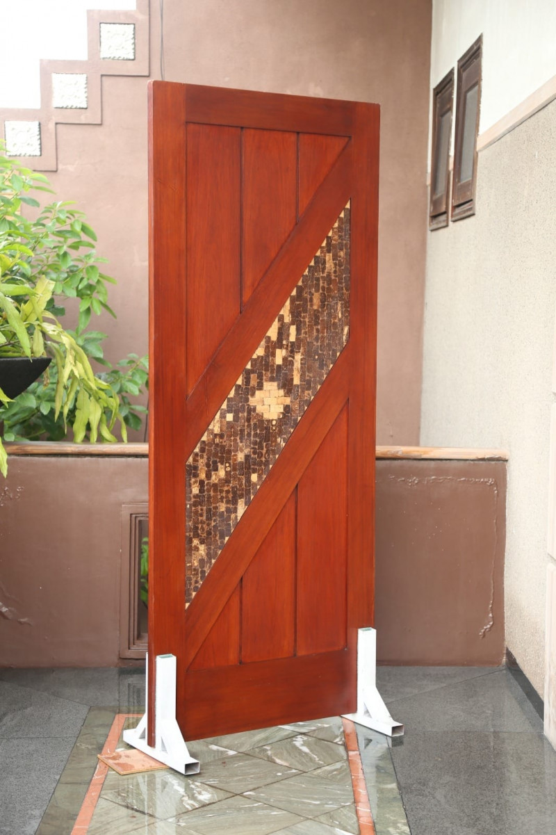 SFG Customized Solid Wood Door - Coconut Shell Series