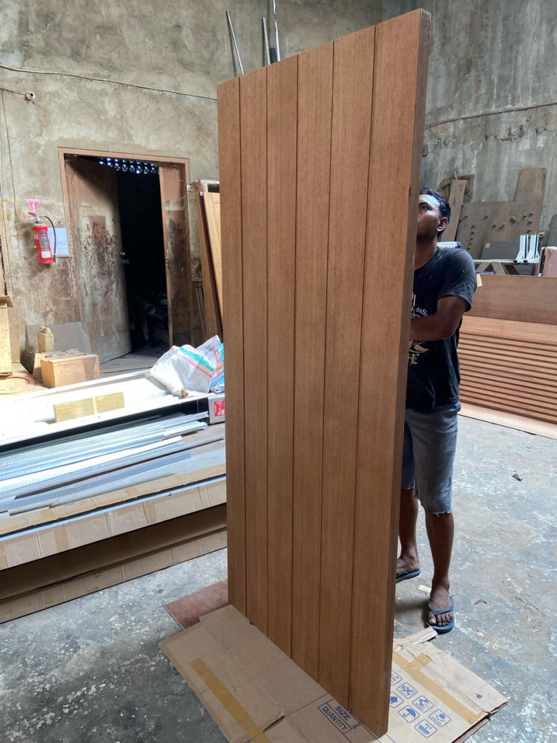 SFG Customized Solid Wood Door - Classic Minimalist