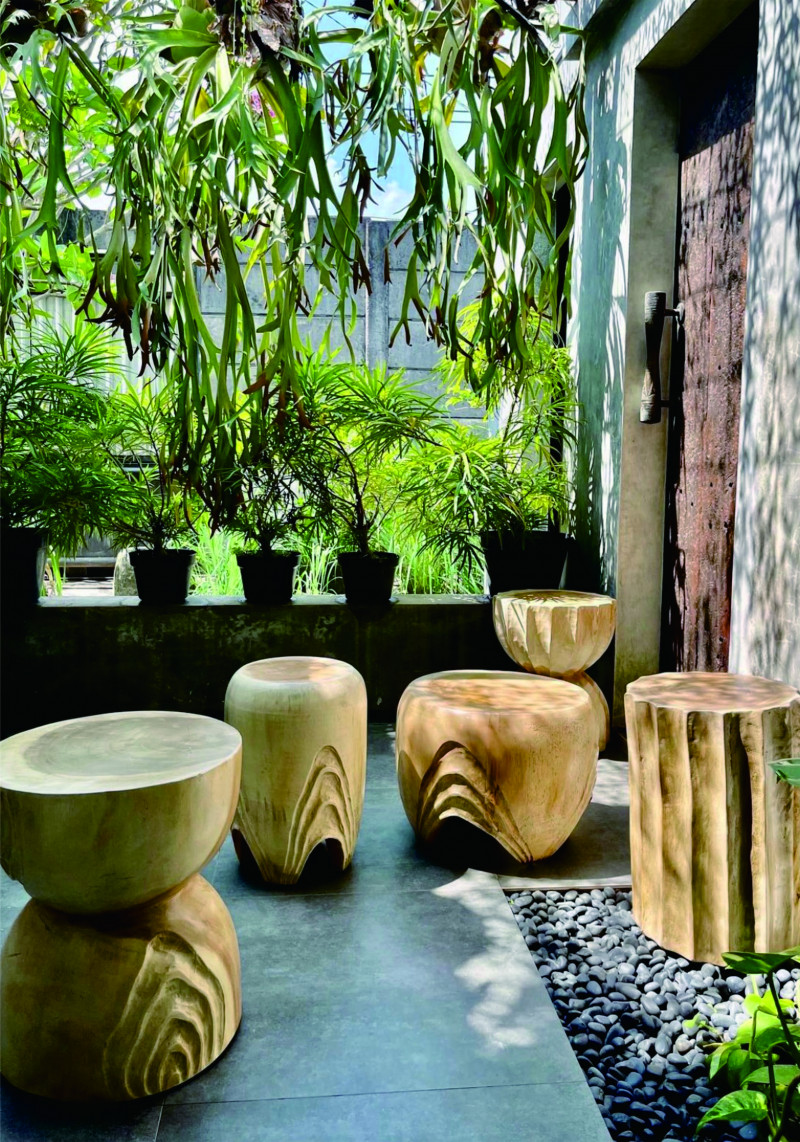 BONJO STOOL / SIDE TABLE