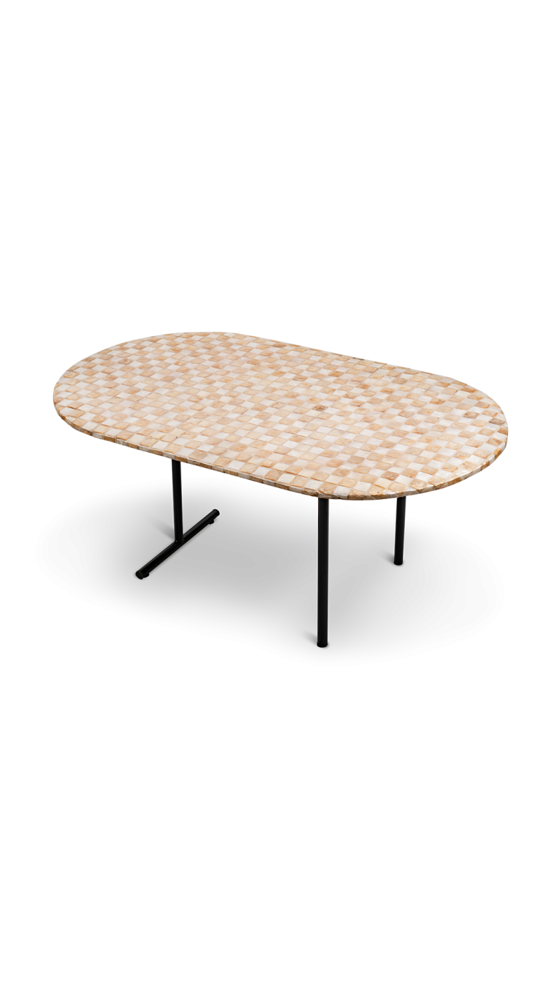 CHECKERBOARD COFFEE TABLE